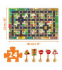 Djeco Giant Puzzle // The City (24 Parça)