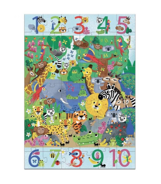 Djeco Dev Puzzle // Jungle (54 Parça)