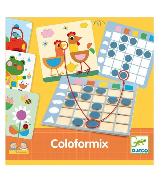 Djeco  Hafıza Oyunları/Coloformix