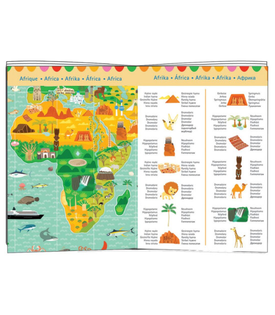 Djeco Puzzle // Around The World - Booklet (200 Parça)