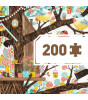 Djeco Panoramik Puzzle // Tree House (200 Parça)