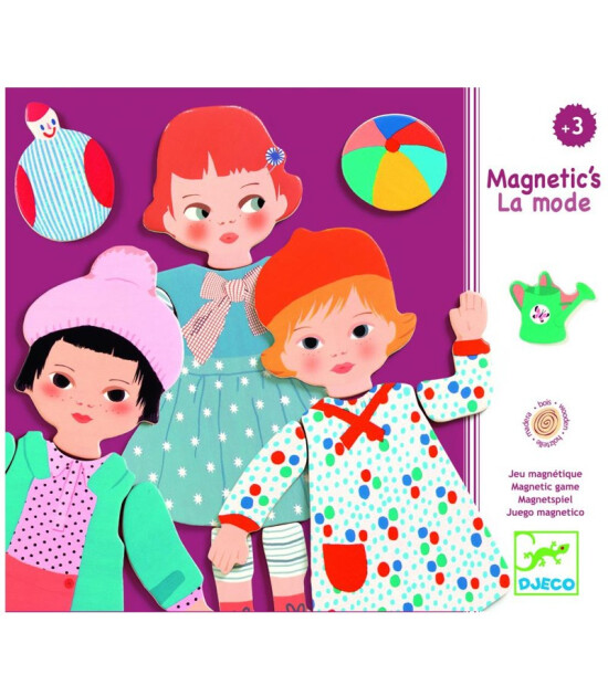 Djeco Djeco Mıknatıslı Oyun // La Mode Magnets