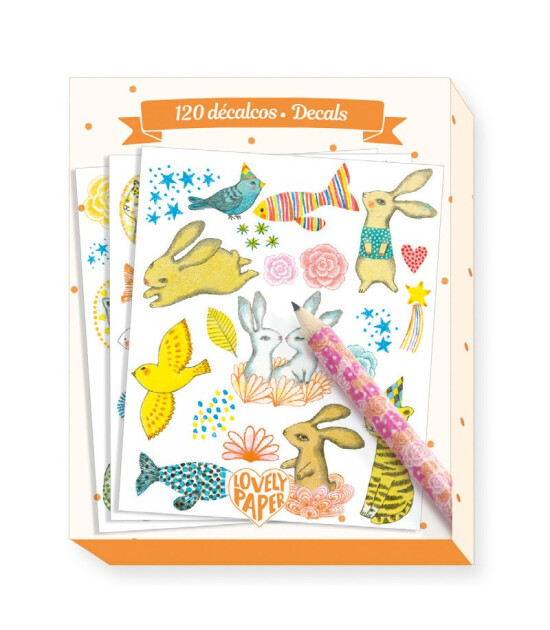 Lovely Paper Minik Kazıma Kartları // Elodie