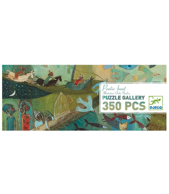 Djeco Puzzle Gallery // Poetic Boat (350 Parça)