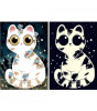 Djeco Wizzy Puzzle // Cuddly Cats (50 Parça)
