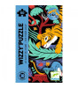 Djeco Wizzy Puzzle // The Tiger's Leap (50 Parça)
