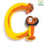 Djeco Dekor Harf // A - Animals letter