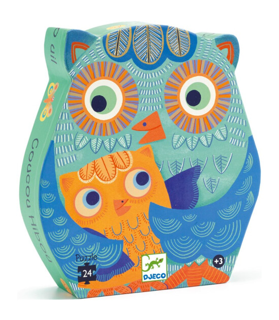 Djeco Puzzle // Hello Owl  (24 Parça)