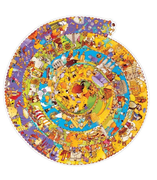 Djeco Puzzle - Booklet // History (350 Parça)