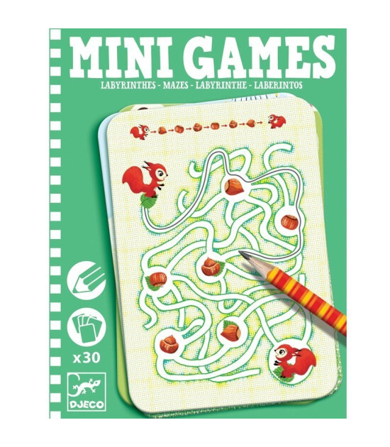 Djeco Mini Games İpucundan Resmi Bul // Mazes By Ariane