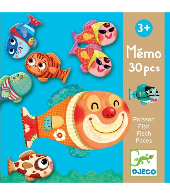 Djeco Eşleştirme Oyunu // Memo Fish