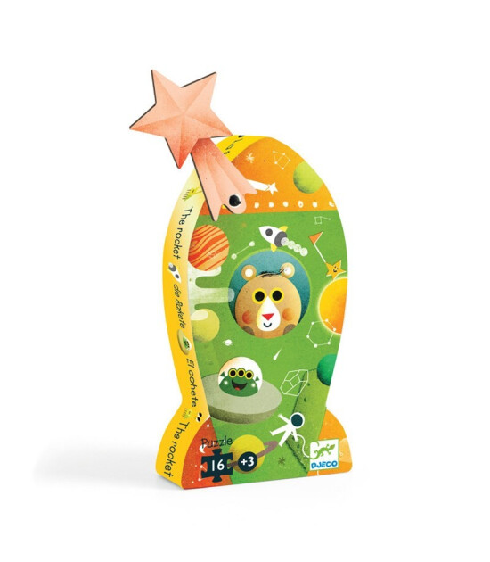 Djeco Puzzle // The Rocket (16 Parça)