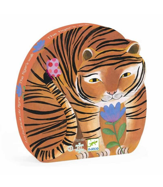 Djeco Puzzle // The Tiger’s Walk (24 Parça)