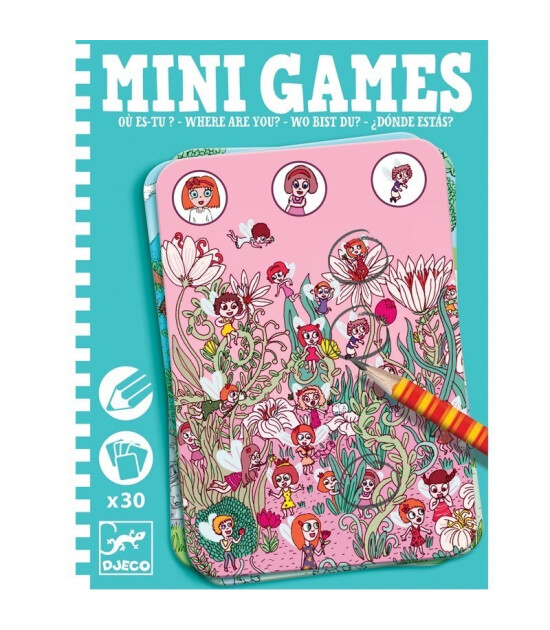 Djeco Mini Games Gizleneni Bul // Where Is Rose!