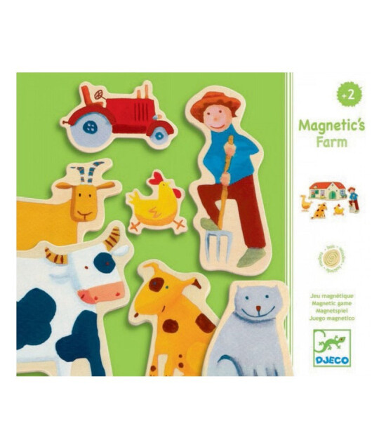 Djeco Wooden Farm Magnets