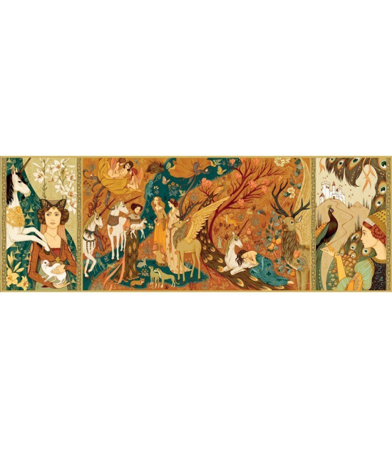 Djeco Puzzle Gallery // Unicorn Garden (500 Parça)