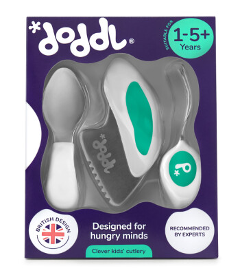 Doddl Çatal Kaşık Bıçak Seti // Aqua