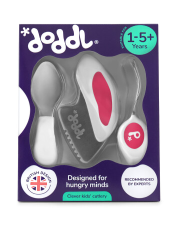 Doddl Çatal Kaşık Bıçak Seti // Magenta