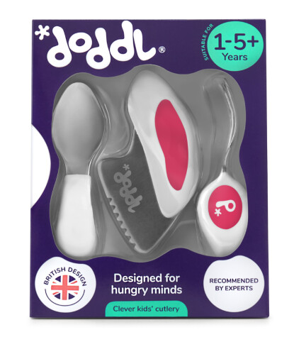 Doddl Çatal Kaşık Bıçak Seti // Magenta