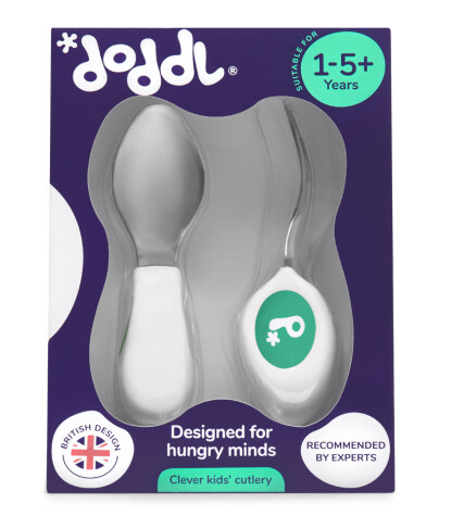 Doddl Çatal Kaşık Seti // Aqua