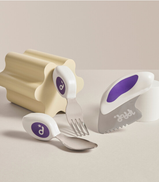 Doddl Çatal Kaşık Bıçak Seti (İndigo) + Taşıma Kutusu