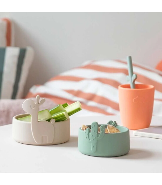 Done by Deer Silikon Kase Set (2 Adet) // Lalee - Bej & Yeşil