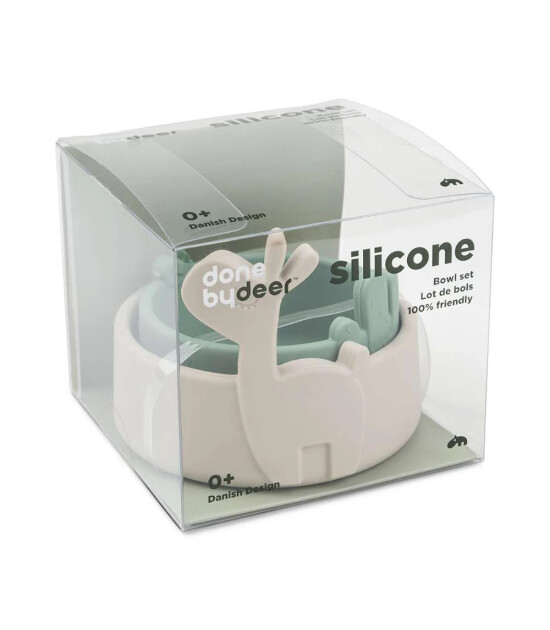 Done by Deer Silikon Kase Set (2 Adet) // Lalee - Bej & Yeşil