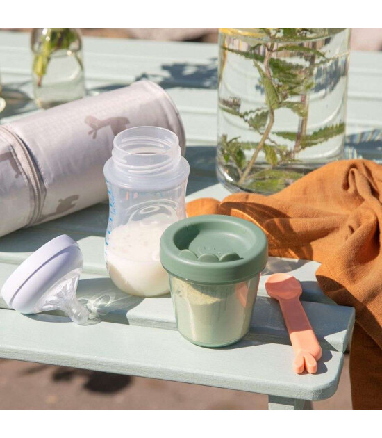 Done by Deer Atıştırma Kabı Set (3 Adet) // Ozzo - Pembe