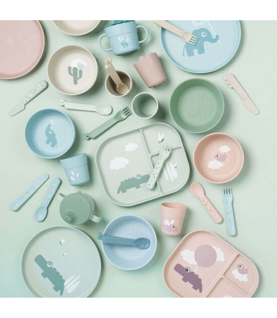 Done by Deer Kaymaz B&ouml;lmeli Tabak // Happy Clouds - Pembe