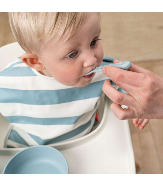 Done by Deer &Ccedil;atal Kaşık Bı&ccedil;ak Seti // Happy Dots - Mavi