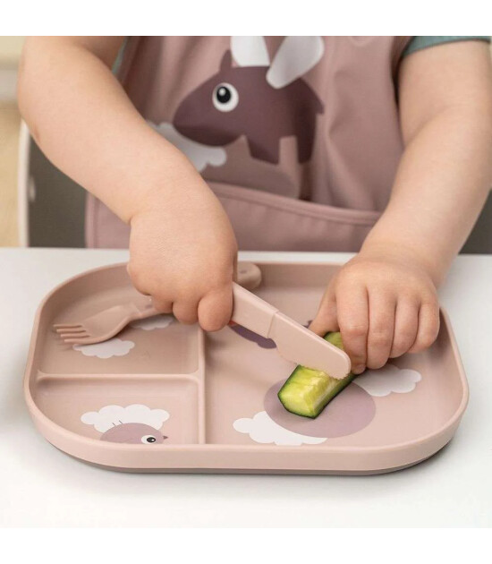 Done by Deer &Ccedil;atal Kaşık Bı&ccedil;ak Seti // Happy Dots - Pembe