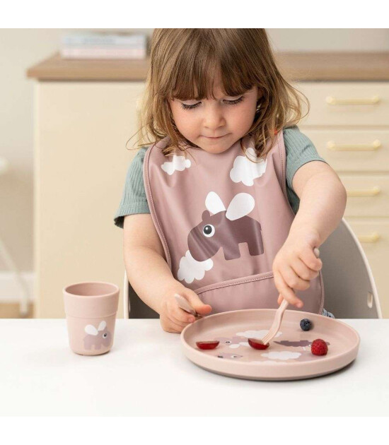 Done by Deer &Ccedil;atal Kaşık Bı&ccedil;ak Seti // Happy Dots - Pembe