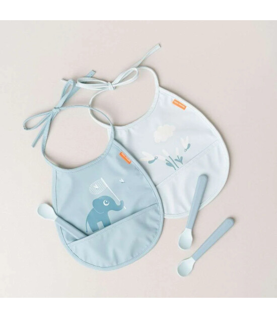 Done by Deer Foodie Mama Kaşık Seti (3 Adet) // Mavi