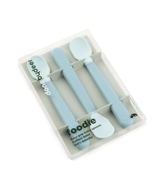 Done by Deer Foodie Mama Kaşık Seti (3 Adet) // Mavi