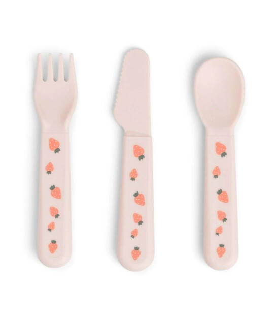 Done by Deer &Ccedil;atal Kaşık Bı&ccedil;ak Seti // Tiny Farm - Pembe