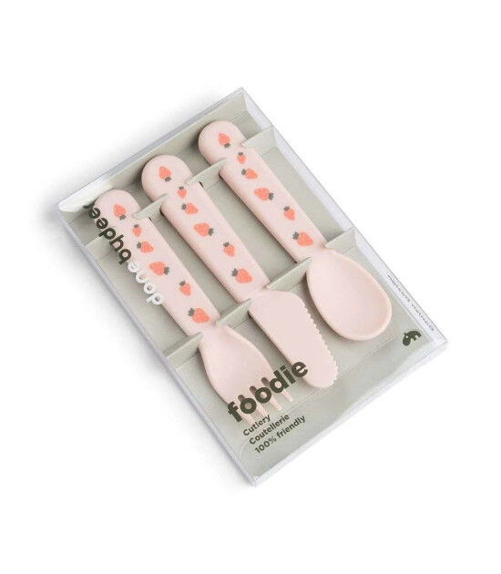 Done by Deer &Ccedil;atal Kaşık Bı&ccedil;ak Seti // Tiny Farm - Pembe