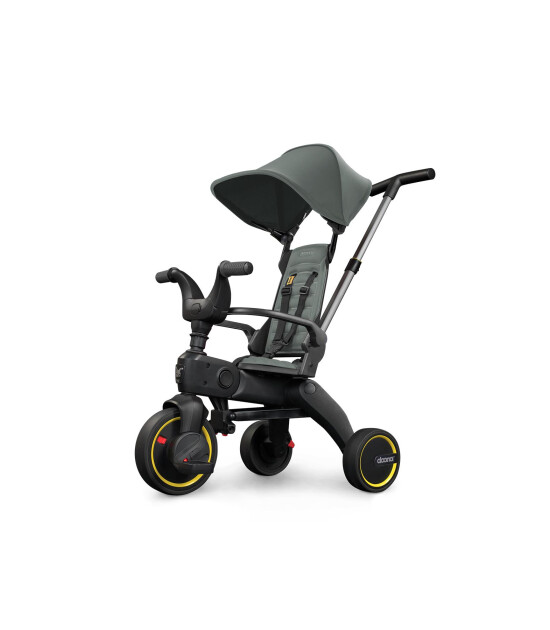 Doona Liki Trike Tek Par&ccedil;a Katlanır 3 Tekerlekli Bebek Bisikleti S1 - Slate Green