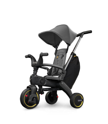 Doona Liki Trike Tek Parça Katlanır 3 Tekerlekli Bebek Bisikleti S3 // Hound Grey