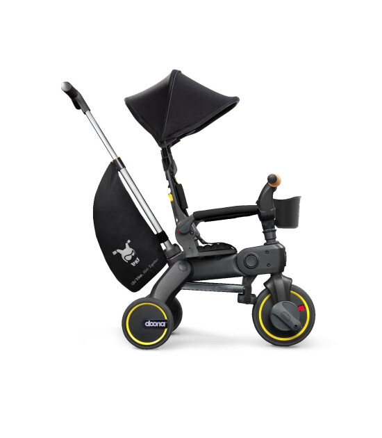 Doona Liki Trike Tek Parça Katlanır 3 Tekerlekli Bebek Bisikleti S5 // Nitro Black