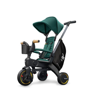 Doona Liki Trike Tek Parça Katlanır 3 Tekerlekli Bebek Bisikleti S5 // Racing Green
