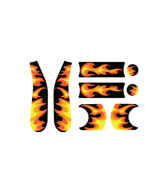 Doona Liki Sticker Set // Flames