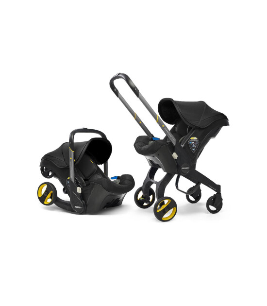 Doona+ Bebek Arabasına Dönüşen Tekerlekli Ana Kucağı & Oto Koltuğu // Nitro Black