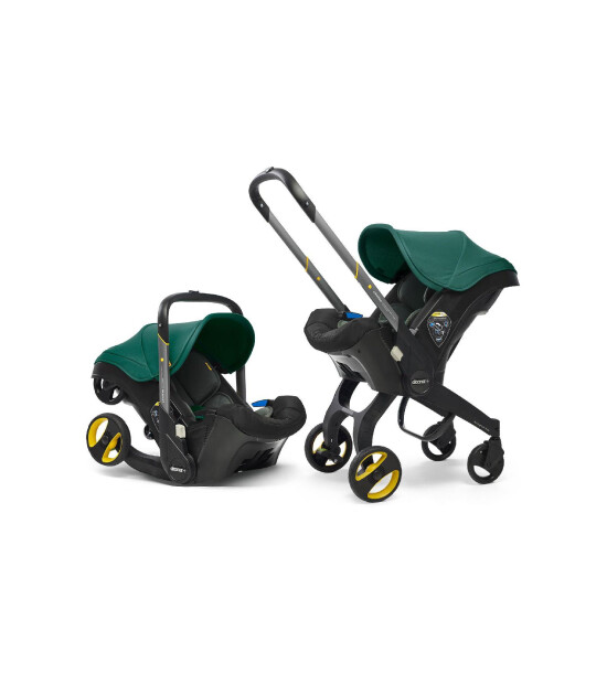 Doona Bebek Arabasına Dönüşen Tekerlekli Ana Kucağı & Oto Koltuğu // Racing Green