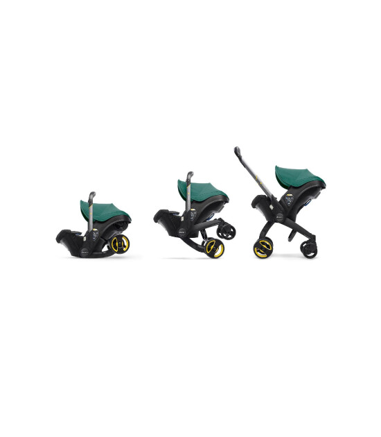 Doona Bebek Arabasına Dönüşen Tekerlekli Ana Kucağı & Oto Koltuğu // Racing Green