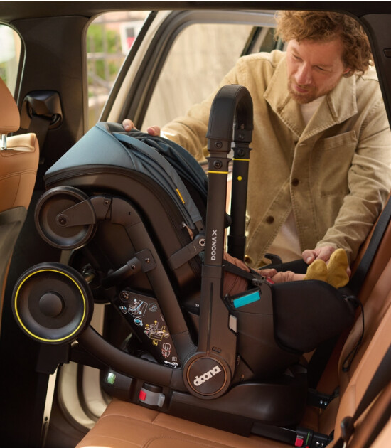 Doona X Bebek Arabasına Dönüşen Tekerlekli Ana Kucağı & Oto Koltuğu // Dusty Sage