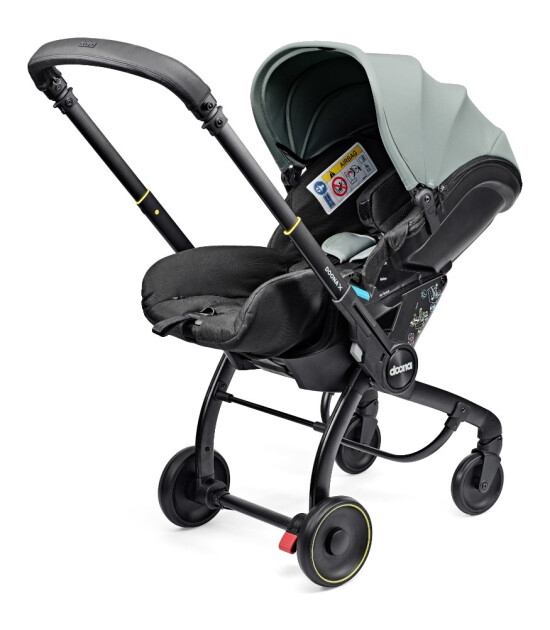 Doona X Bebek Arabasına Dönüşen Tekerlekli Ana Kucağı & Oto Koltuğu // Dusty Sage