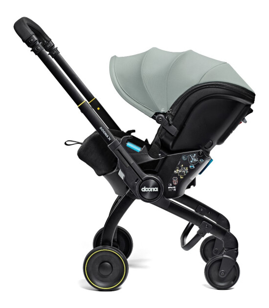 Doona X Bebek Arabasına Dönüşen Tekerlekli Ana Kucağı & Oto Koltuğu // Dusty Sage