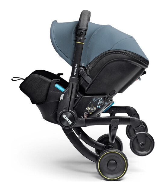Doona X Bebek Arabasına Dönüşen Tekerlekli Ana Kucağı & Oto Koltuğu // Ocean Blue