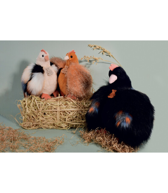 Doudou Peluş Bej Tavuk