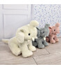 Doudou Peluş Beyaz Fil